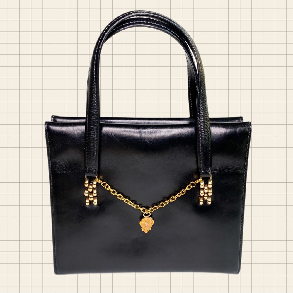 Gucci 1950s Leather Handbag